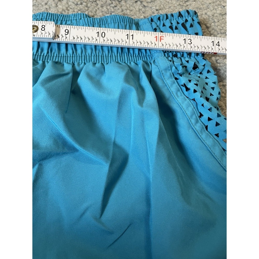 Lot Of 2 Womens Shorts Sz S/M HYFVE Xersion Chino Running Brown Blue Athleisure - Picture 7 of 15